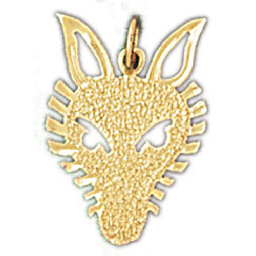 14K GOLD ANIMAL CHARM - FOX #2722