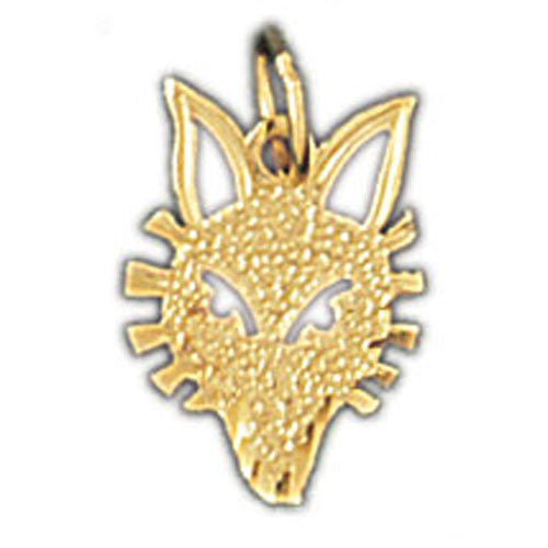 14K GOLD ANIMAL CHARM - FOX #2723