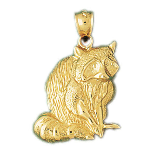 14K GOLD ANIMAL CHARM - FOX #2749