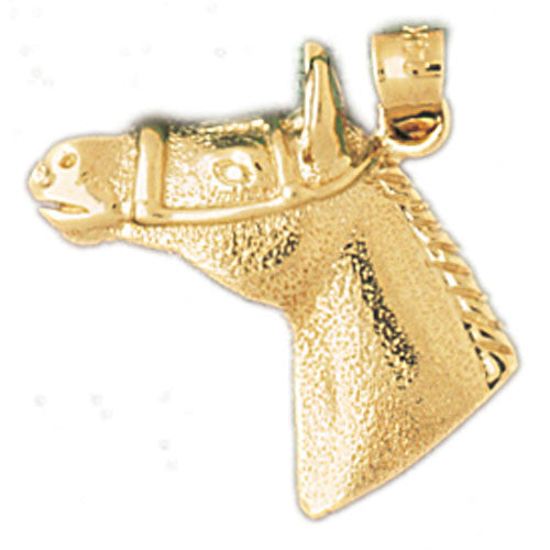 14K GOLD ANIMAL CHARM - HORSE #1767