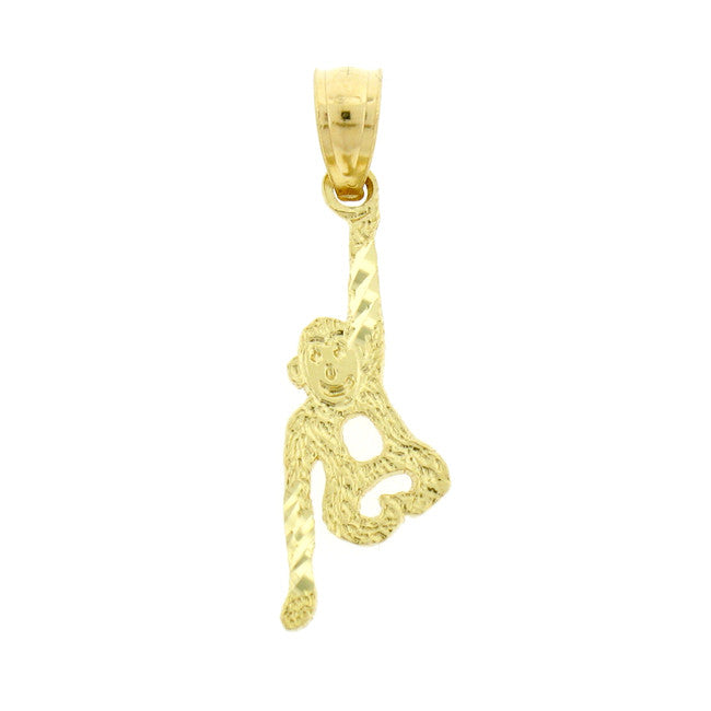 14K GOLD ANIMAL CHARM - MONKEY #2692