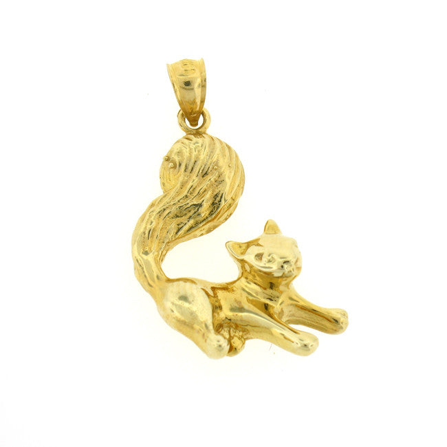 14K GOLD ANIMAL CHARM - SQUIRREL #2697