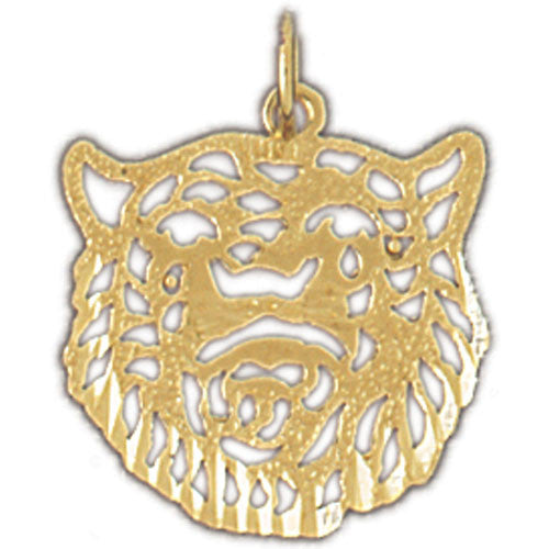 14K GOLD ANIMAL CHARM - TIGER #1713