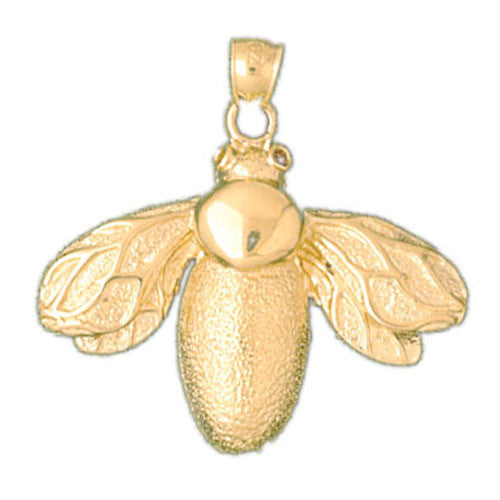 14K GOLD BEE CHARM #3170