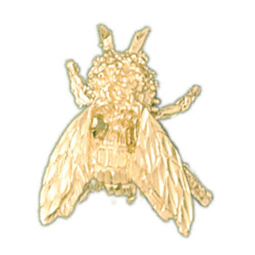 14K GOLD BEE CHARM #3174