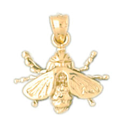 14K GOLD BEE CHARM #3175