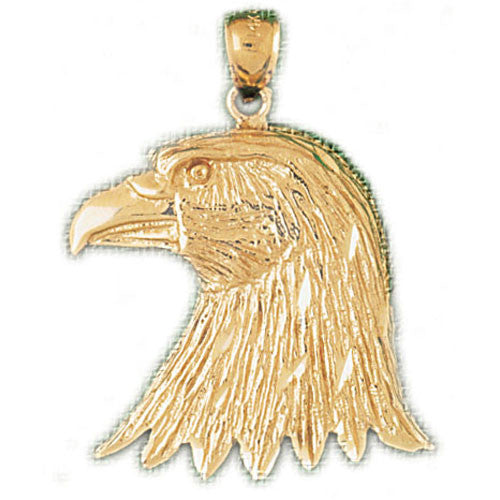 14K GOLD BIRD CHARM - EAGLE #2872