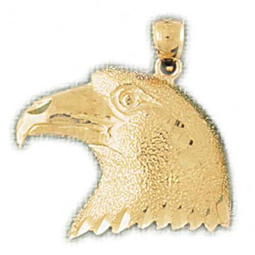 14K GOLD BIRD CHARM - EAGLE #2873
