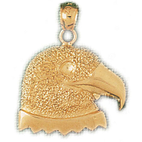 14K GOLD BIRD CHARM - EAGLE #2874
