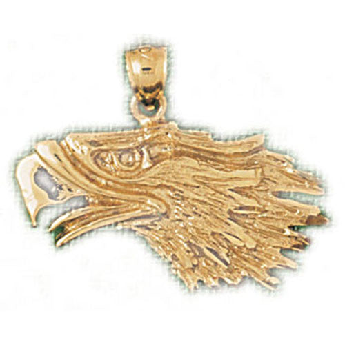14K GOLD BIRD CHARM - EAGLE #2880