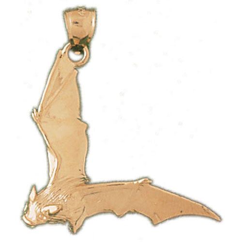 14K GOLD CHARM - BAT #2443
