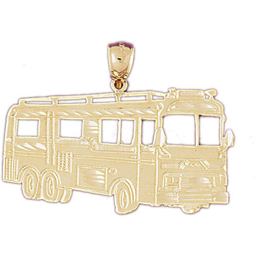 14K GOLD CHARM - BUS #4352