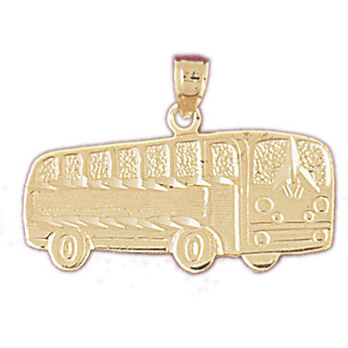 14K GOLD CHARM - BUS #4353
