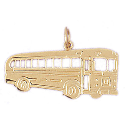 14K GOLD CHARM - BUS #4355