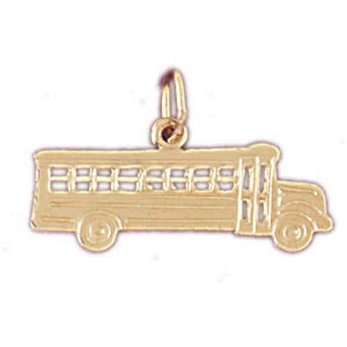 14K GOLD CHARM - BUS #4356