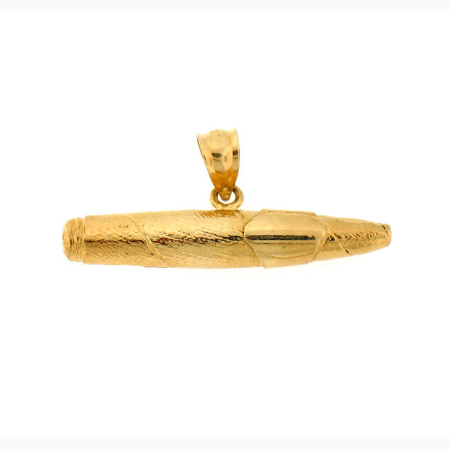 14K GOLD CHARM - CIGAR #6540