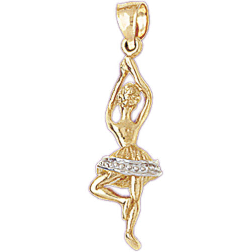 14K GOLD CHARM - DANCE #6199