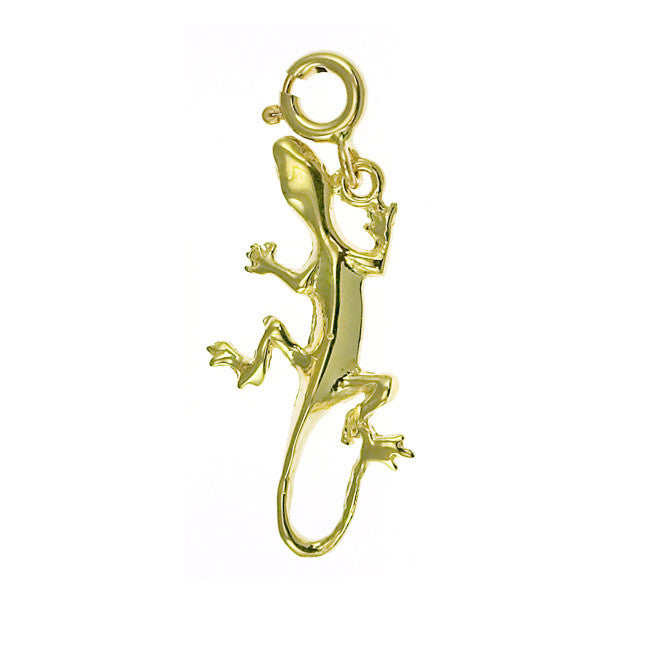 14K GOLD CHARM - LIZARD #2422