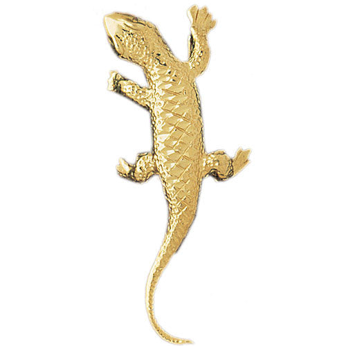 14K GOLD CHARM - LIZARD #2423