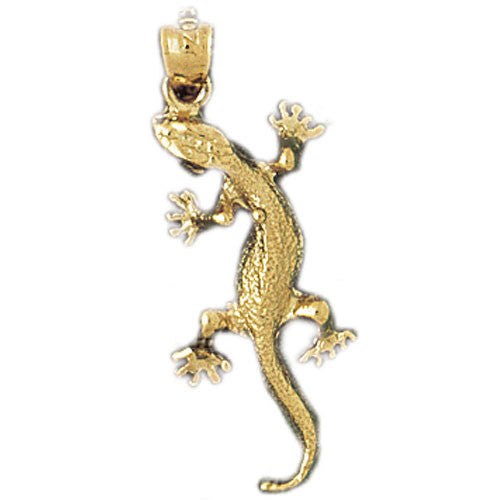 14K GOLD CHARM - LIZARD #2431
