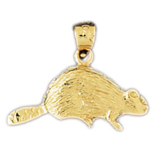 14K GOLD CHARM - RODENT #2756