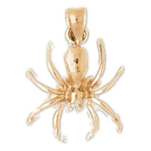 14K GOLD CHARM - SPIDER #2436