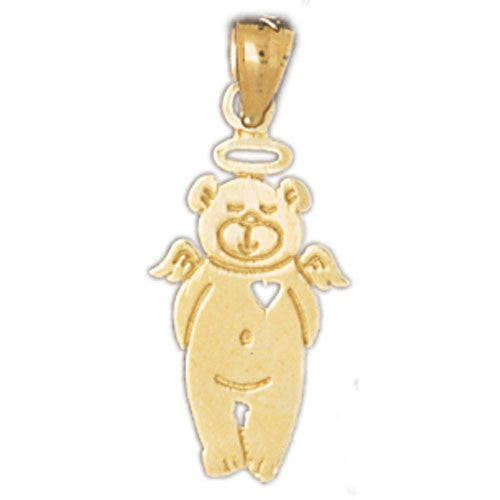 14K GOLD CHARM - TEDDY BEAR #2522