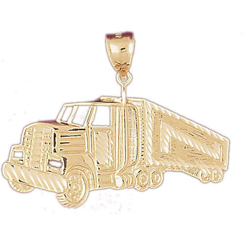 14K GOLD CHARM - TRUCK #4363