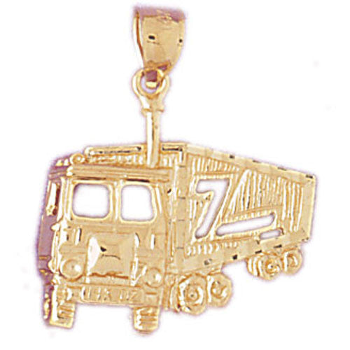 14K GOLD CHARM - TRUCK #4364