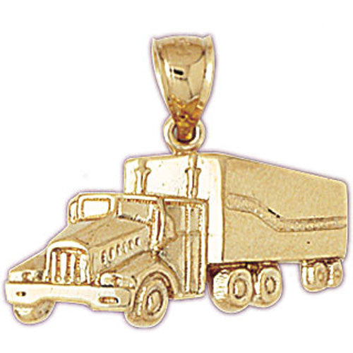 14K GOLD CHARM - TRUCK #4365