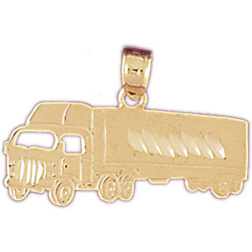 14K GOLD CHARM - TRUCK #4368