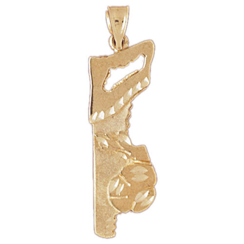 14K GOLD CHARM #6634