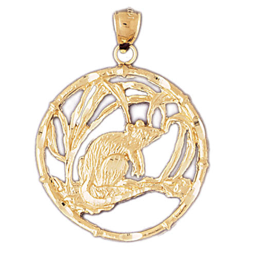 14K GOLD CHINESE ZODIAC CHARM #9303