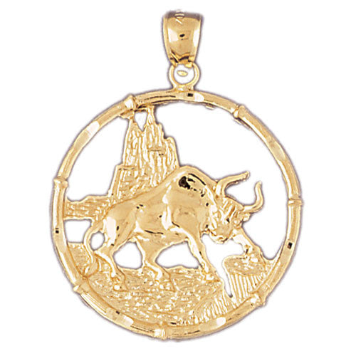 14K GOLD CHINESE ZODIAC CHARM #9304