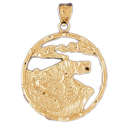 14K GOLD CHINESE ZODIAC CHARM #9306