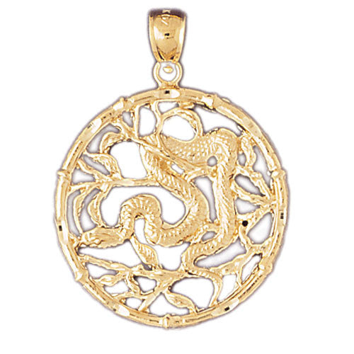 14K GOLD CHINESE ZODIAC CHARM #9308