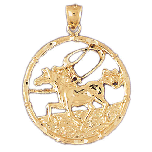 14K GOLD CHINESE ZODIAC CHARM #9309