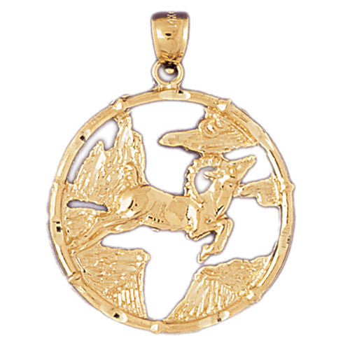 14K GOLD CHINESE ZODIAC CHARM #9310