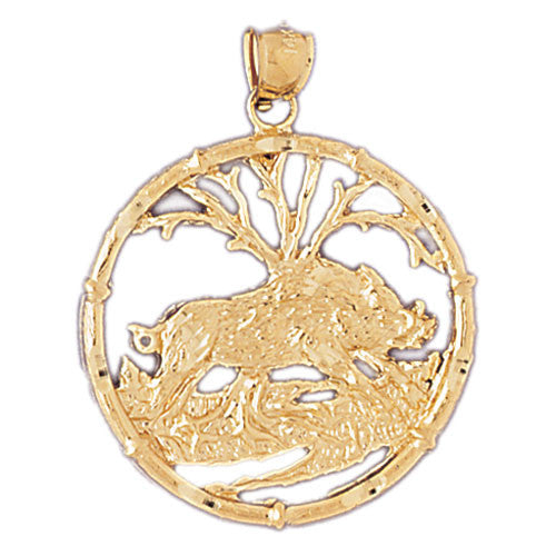 14K GOLD CHINESE ZODIAC CHARM #9314