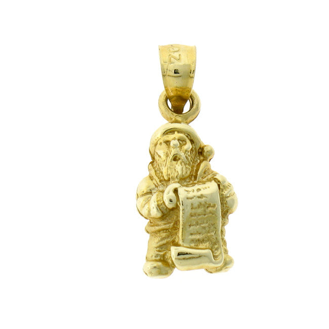 14K GOLD CHRISTMAS CHARM - SANTA CLAUS #5500