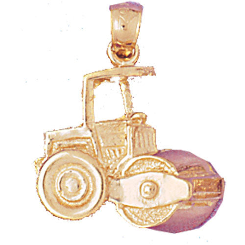 14K GOLD CONSTRUCTION CHARM-ROLLER # 4305