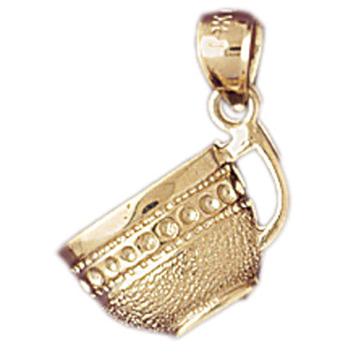 14K GOLD COOKING CHARM - CUP #6958