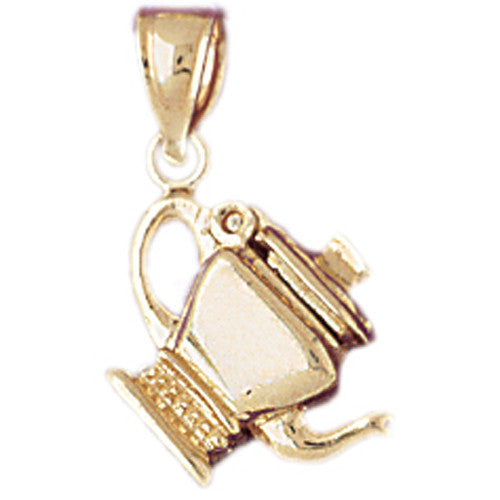 14K GOLD COOKING CHARM - TEAPOT #6953
