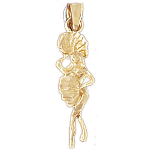 14K GOLD DANCE CHARM #6144