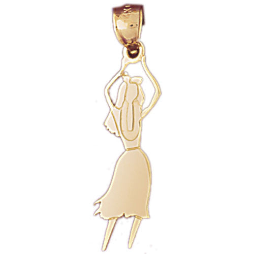 14K GOLD DANCE CHARM #6147