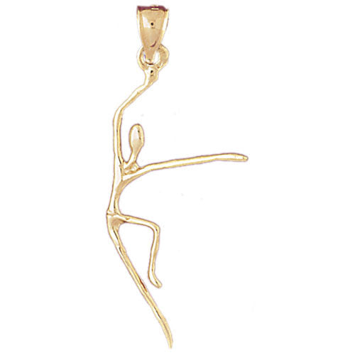 14K GOLD DANCE CHARM #6153