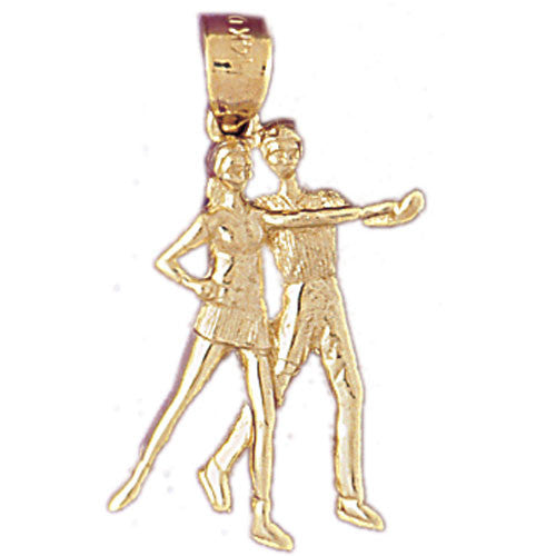 14K GOLD DANCE CHARM #6156