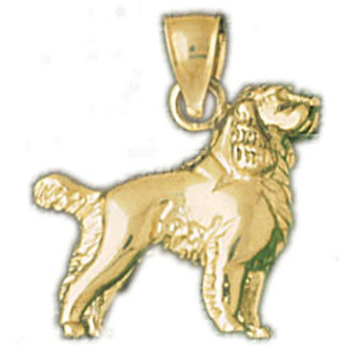 14K GOLD DOG CHARM - COCKER SPANIEL #2058