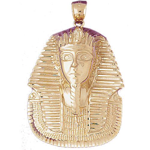 14K GOLD EGYPTIAN CHARM - KING TUT #4790