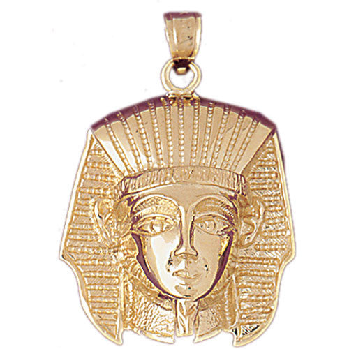 14K GOLD EGYPTIAN CHARM - KING TUT #4793